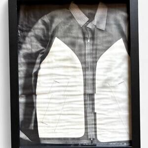 Comme Des garçons jacket photo framed poster 9x11 Rare